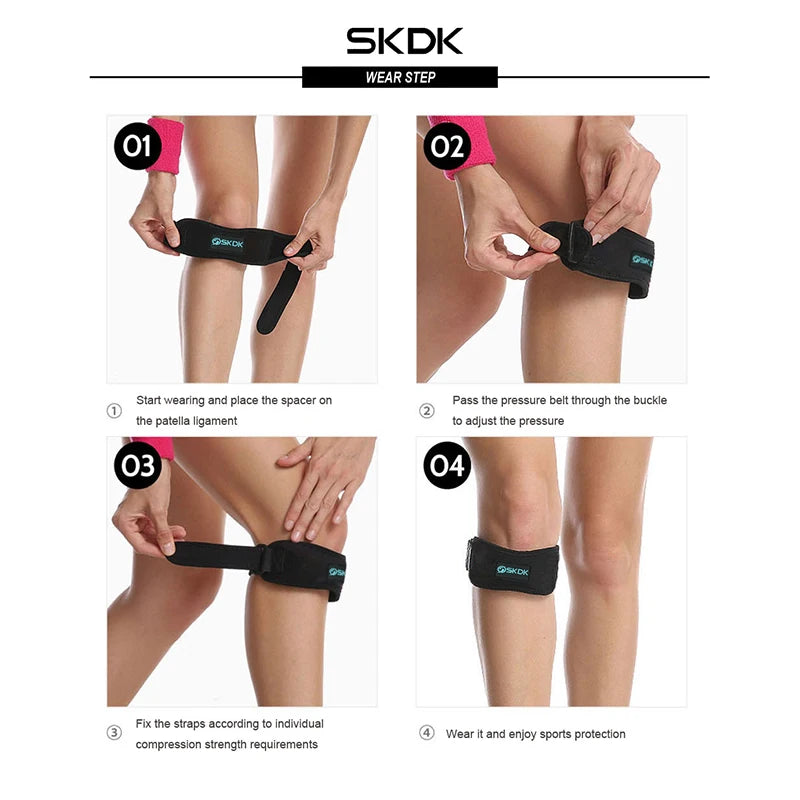 Adjustable Knee Tendon Protector